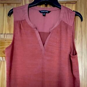 41 Hawthorn Sleeveless Burnt Orange Tank